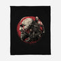 Born Of Chaos And Destruction-None-Fleece-Blanket-glitchygorilla