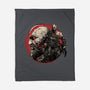 Born Of Chaos And Destruction-None-Fleece-Blanket-glitchygorilla
