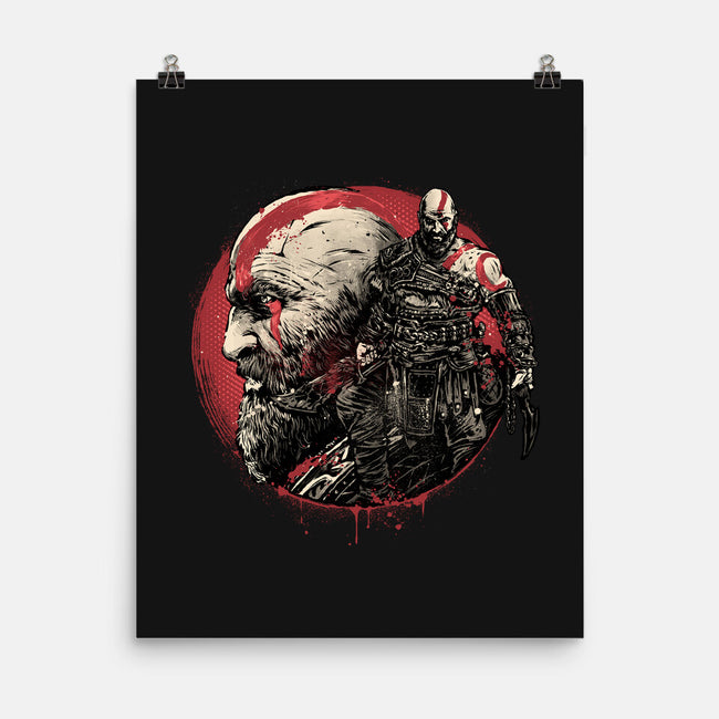 Born Of Chaos And Destruction-None-Matte-Poster-glitchygorilla