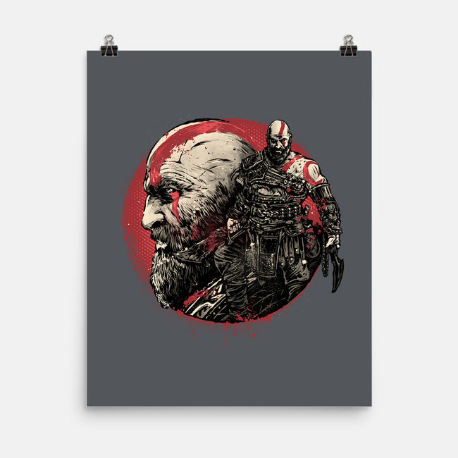Born Of Chaos And Destruction-None-Matte-Poster-glitchygorilla