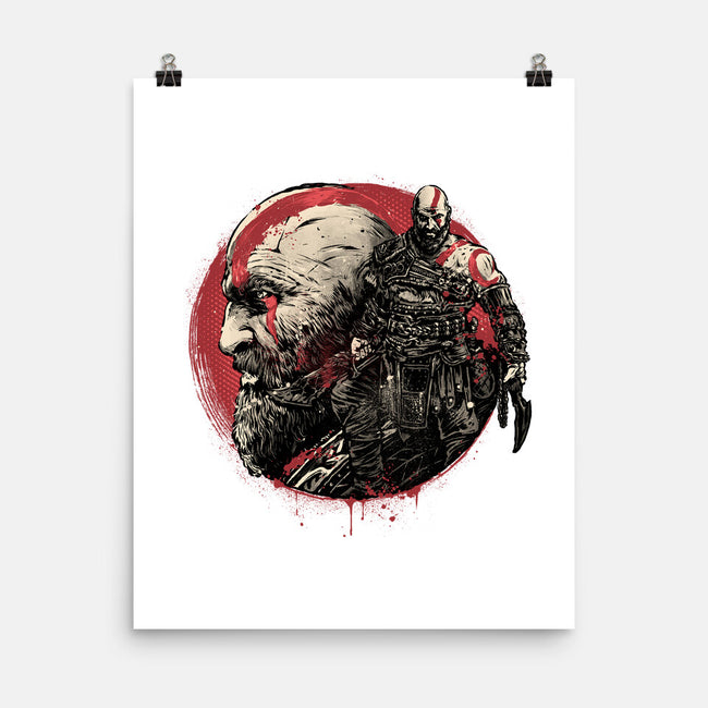 Born Of Chaos And Destruction-None-Matte-Poster-glitchygorilla