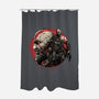 Born Of Chaos And Destruction-None-Polyester-Shower Curtain-glitchygorilla