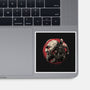 Born Of Chaos And Destruction-None-Glossy-Sticker-glitchygorilla