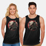 Born Of Chaos And Destruction-Unisex-Basic-Tank-glitchygorilla