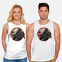 Born Of Chaos And Destruction-Unisex-Basic-Tank-glitchygorilla