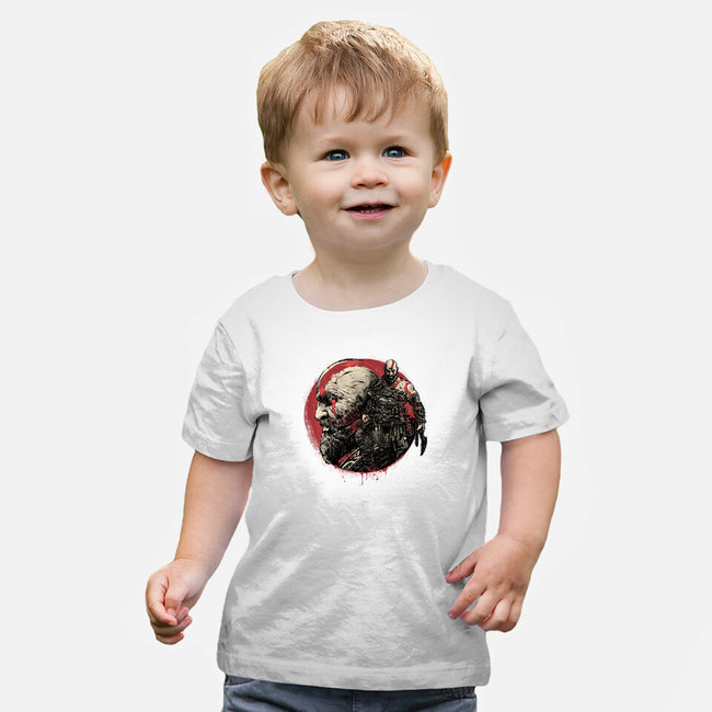 Born Of Chaos And Destruction-Baby-Basic-Tee-glitchygorilla
