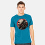 Born Of Chaos And Destruction-Mens-Heavyweight-Tee-glitchygorilla