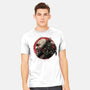 Born Of Chaos And Destruction-Mens-Heavyweight-Tee-glitchygorilla