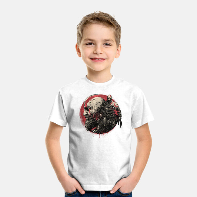 Born Of Chaos And Destruction-Youth-Basic-Tee-glitchygorilla