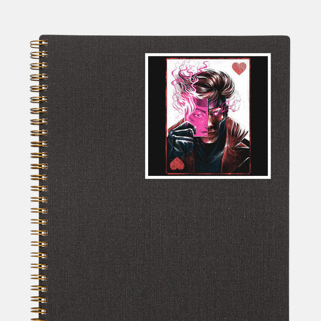 Ace Of Hearts-None-Glossy-Sticker-zascanauta