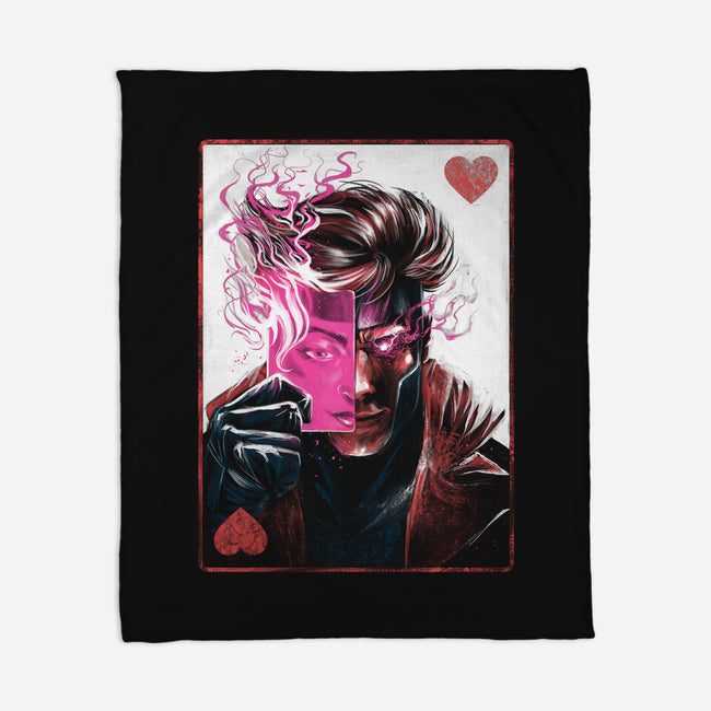 Ace Of Hearts-None-Fleece-Blanket-zascanauta