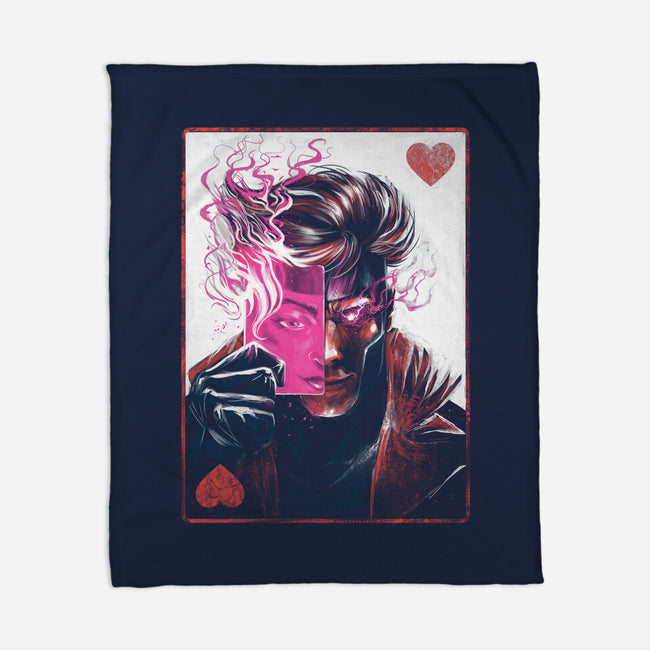 Ace Of Hearts-None-Fleece-Blanket-zascanauta