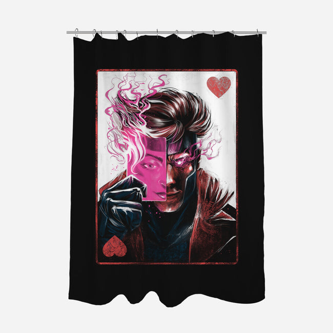Ace Of Hearts-None-Polyester-Shower Curtain-zascanauta