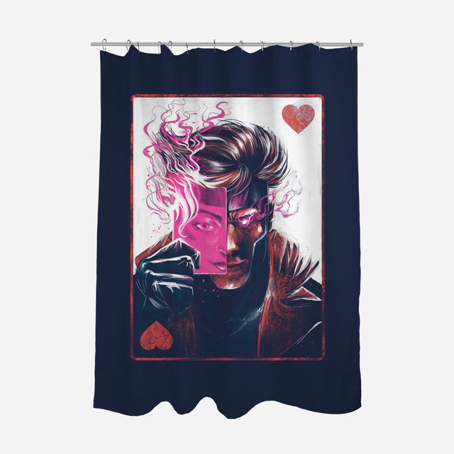 Ace Of Hearts-None-Polyester-Shower Curtain-zascanauta