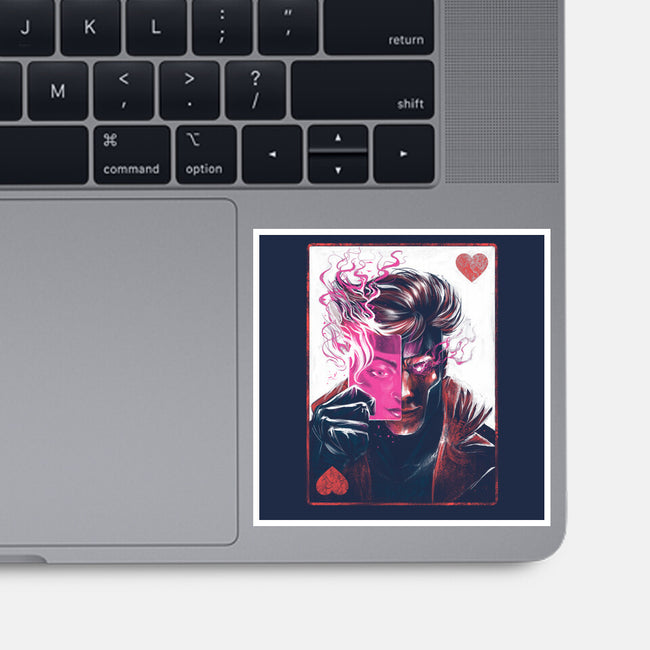 Ace Of Hearts-None-Glossy-Sticker-zascanauta
