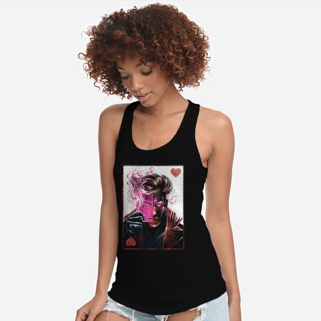 Ace Of Hearts-Womens-Racerback-Tank-zascanauta