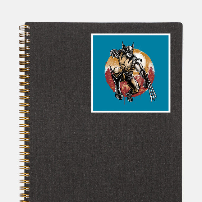 Unbreakable Rage-None-Glossy-Sticker-glitchygorilla