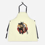 Unbreakable Rage-Unisex-Kitchen-Apron-glitchygorilla