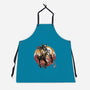 Unbreakable Rage-Unisex-Kitchen-Apron-glitchygorilla