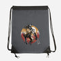 Unbreakable Rage-None-Drawstring-Bag-glitchygorilla