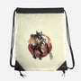 Unbreakable Rage-None-Drawstring-Bag-glitchygorilla
