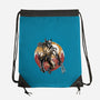 Unbreakable Rage-None-Drawstring-Bag-glitchygorilla