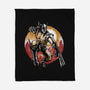 Unbreakable Rage-None-Fleece-Blanket-glitchygorilla