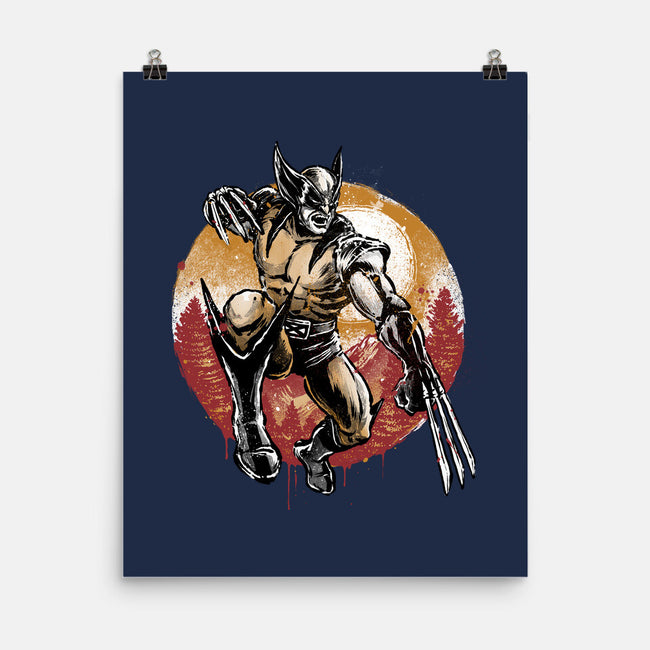 Unbreakable Rage-None-Matte-Poster-glitchygorilla
