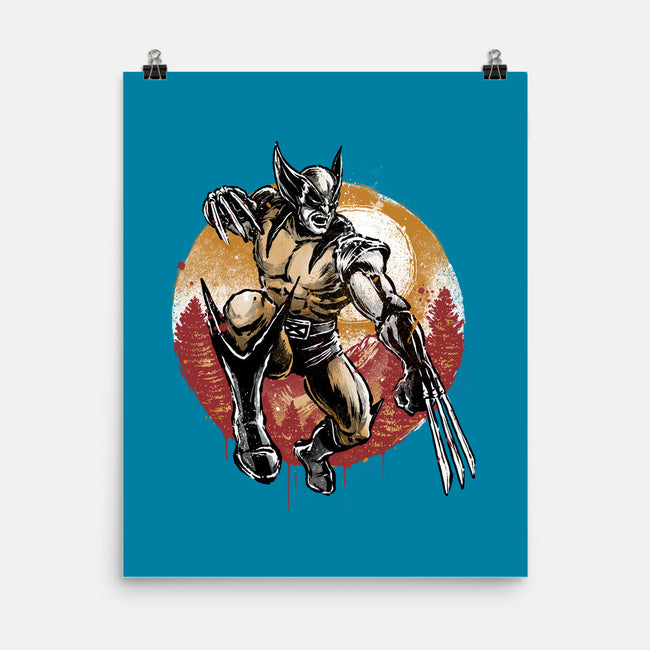 Unbreakable Rage-None-Matte-Poster-glitchygorilla