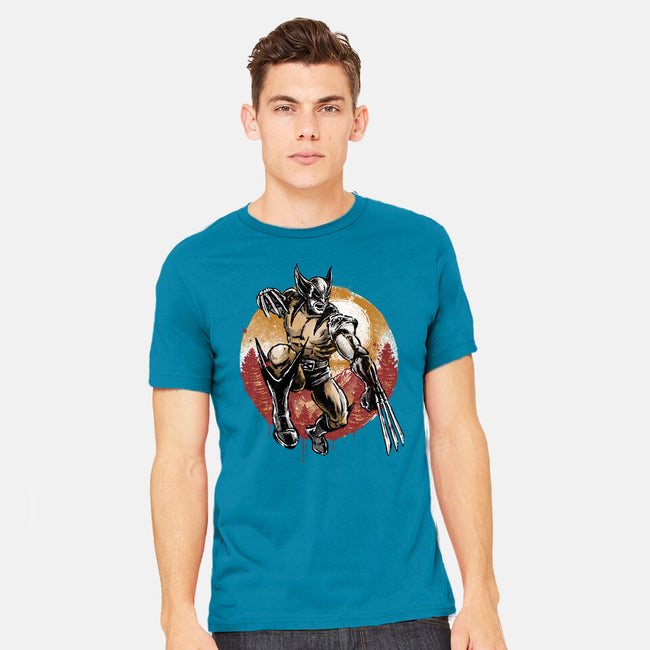Unbreakable Rage-Mens-Heavyweight-Tee-glitchygorilla