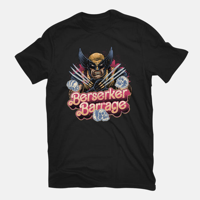 Berserker Mode-Womens-Basic-Tee-glitchygorilla