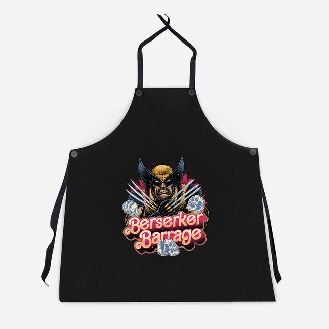Berserker Mode-Unisex-Kitchen-Apron-glitchygorilla