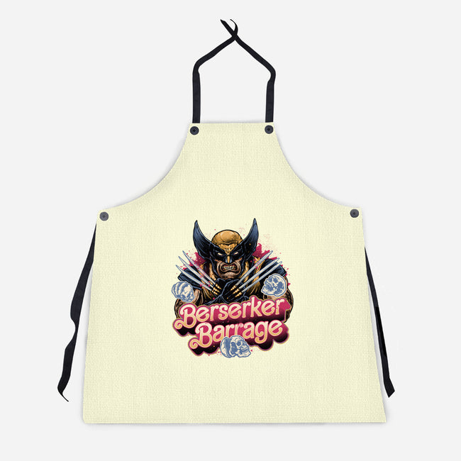 Berserker Mode-Unisex-Kitchen-Apron-glitchygorilla