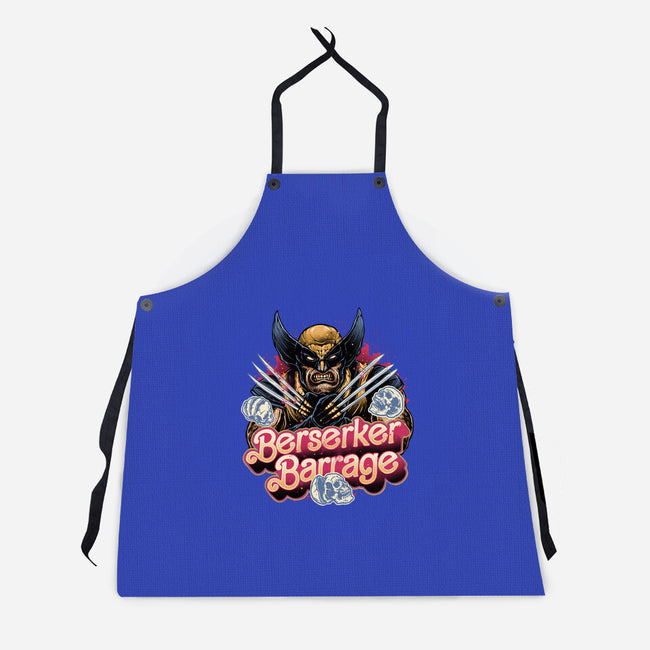 Berserker Mode-Unisex-Kitchen-Apron-glitchygorilla