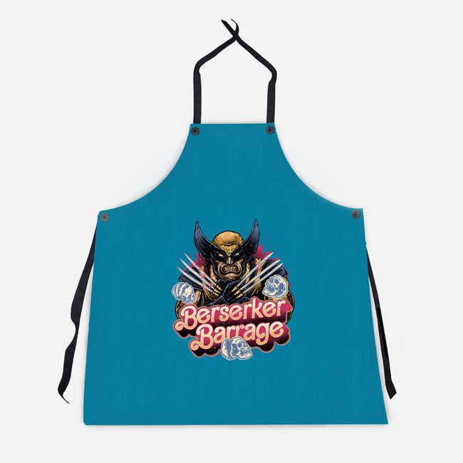 Berserker Mode-Unisex-Kitchen-Apron-glitchygorilla