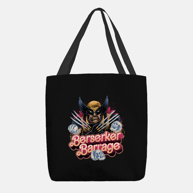 Berserker Mode-None-Basic Tote-Bag-glitchygorilla