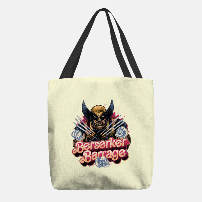 Berserker Mode-None-Basic Tote-Bag-glitchygorilla