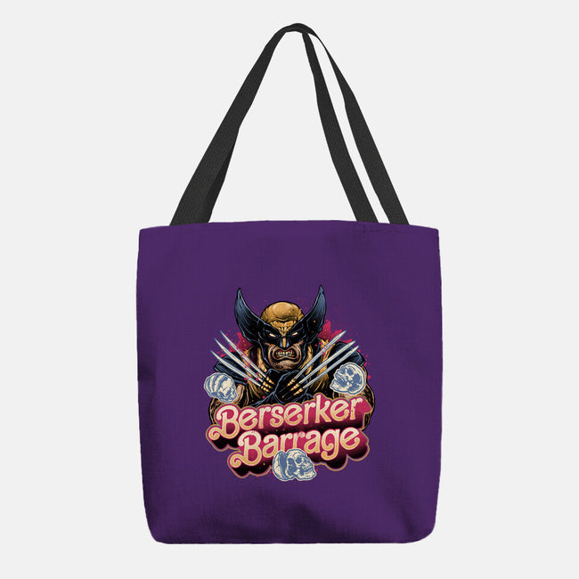 Berserker Mode-None-Basic Tote-Bag-glitchygorilla