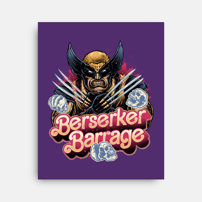 Berserker Mode-None-Stretched-Canvas-glitchygorilla