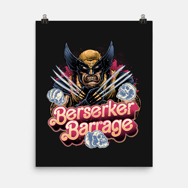 Berserker Mode-None-Matte-Poster-glitchygorilla