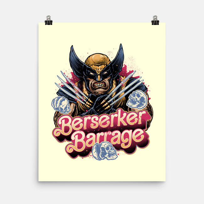 Berserker Mode-None-Matte-Poster-glitchygorilla