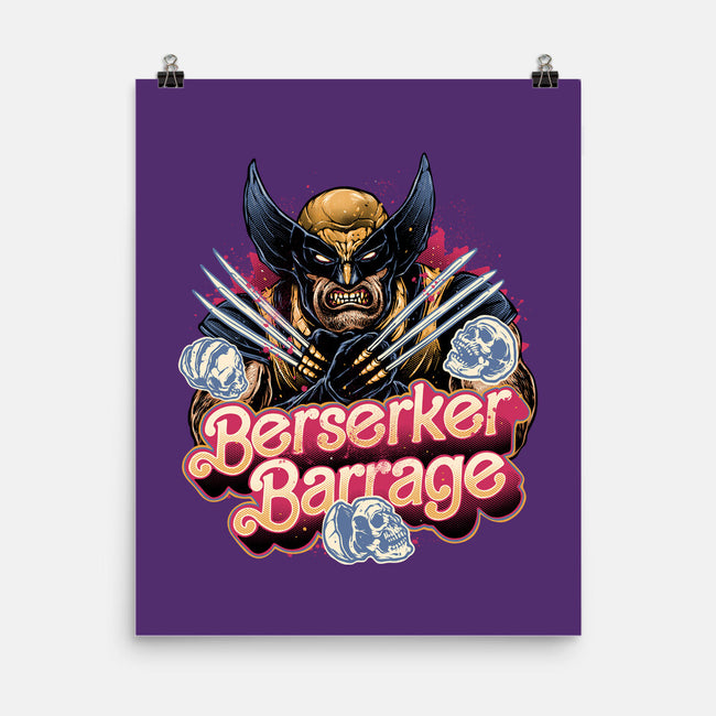 Berserker Mode-None-Matte-Poster-glitchygorilla