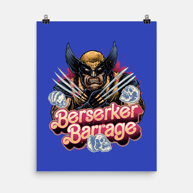 Berserker Mode-None-Matte-Poster-glitchygorilla