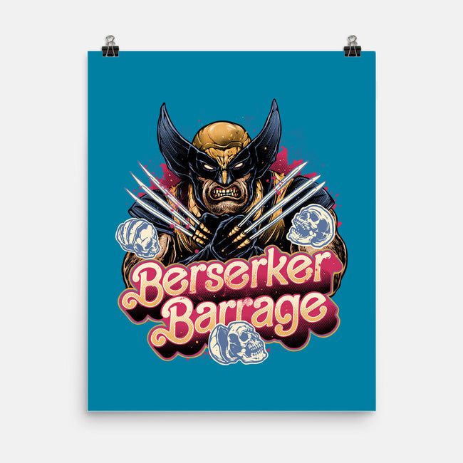 Berserker Mode-None-Matte-Poster-glitchygorilla