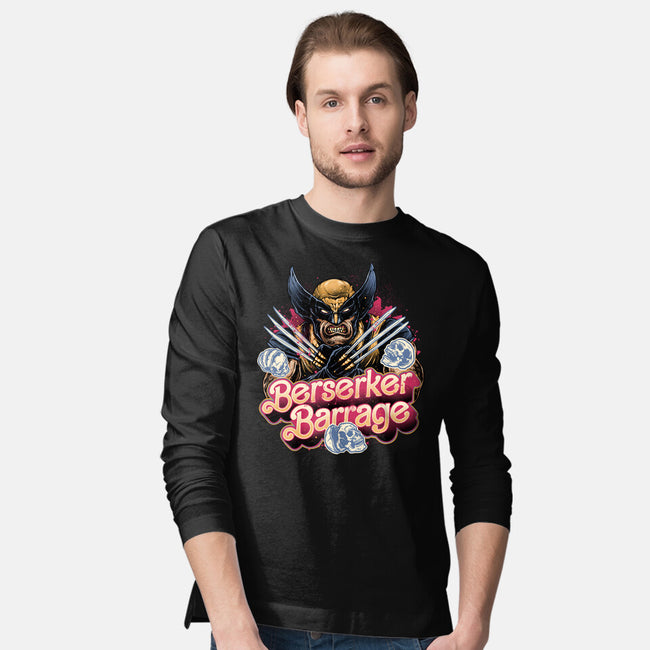 Berserker Mode-Mens-Long Sleeved-Tee-glitchygorilla