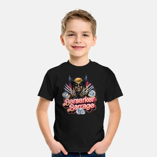 Berserker Mode-Youth-Basic-Tee-glitchygorilla