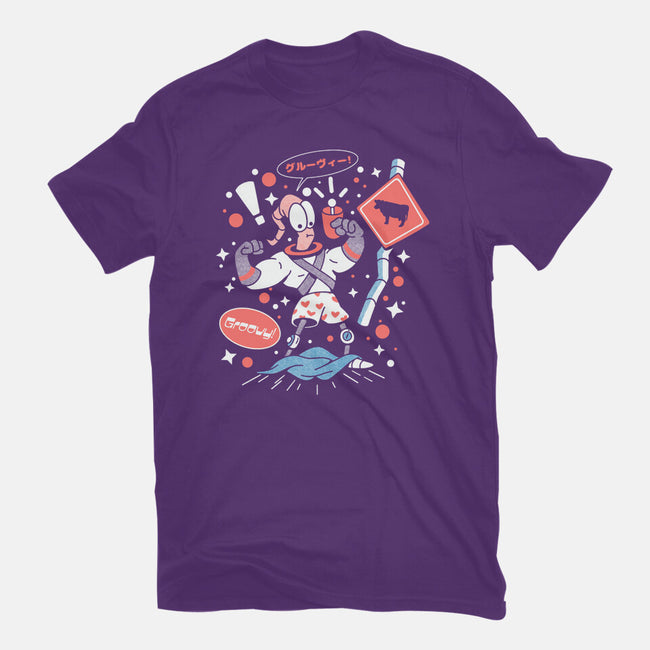 Space Shame-Womens-Fitted-Tee-ilustrata