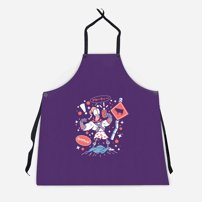 Space Shame-Unisex-Kitchen-Apron-ilustrata