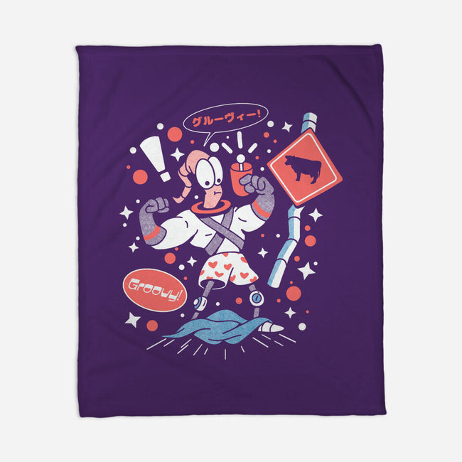 Space Shame-None-Fleece-Blanket-ilustrata