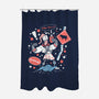 Space Shame-None-Polyester-Shower Curtain-ilustrata